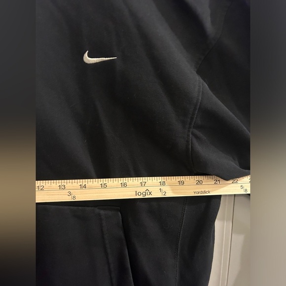 Nike Standard Issue Hoodie Women’s Large Black Pocket Zipper - Picture 9 of 9